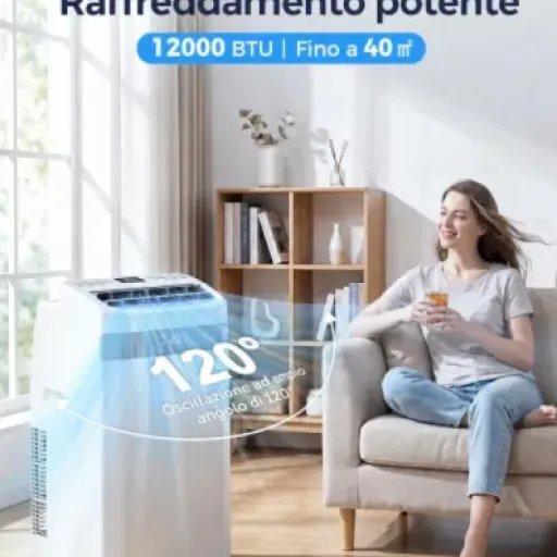JUMMICO 12000 BTU Portable Air Conditioner Review: a no-fuss unit for hot UK rooms