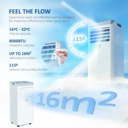 NETTA Portable Air Conditioner 8000 BTU Review: compact cooling with a few compromises