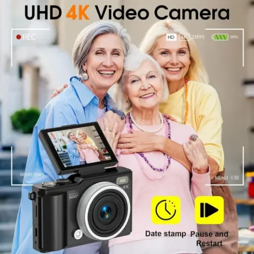 TAUAHA 082 4K Compact Camera Review: a simple vlogging and family camera for beginners