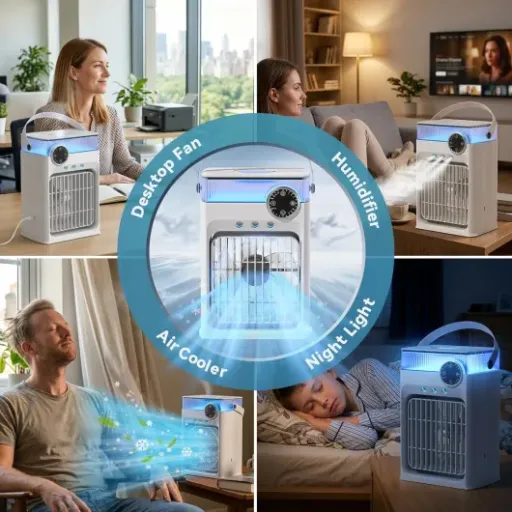 YFFU Portable Air Conditioner Review: a low-power USB mini cooler for close-range comfort
