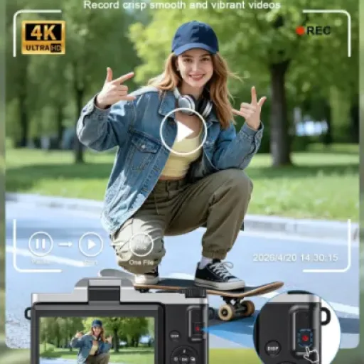 Zostuic 4K Digital Camera Review: budget-friendly vlogging tool with 64MP and flip screen