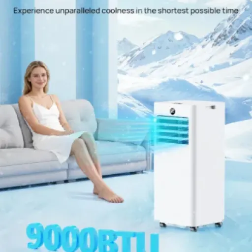 TOIOVCU 9000BTU Portable Air Conditioner Review: compact cooling for medium to large rooms