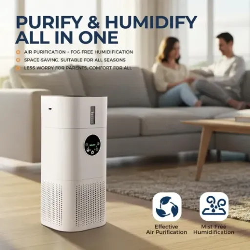 ROUNY R-T2 Review: compact 2‑in‑1 air purifier–humidifier for small rooms