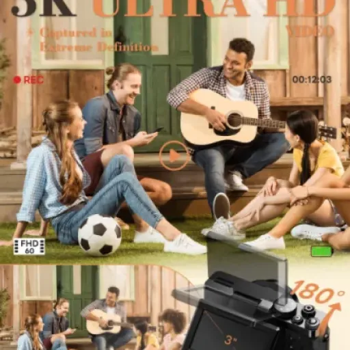 NBD 64MP 5K Vlogging Camera Review: a lightweight starter cam for kids and beginners