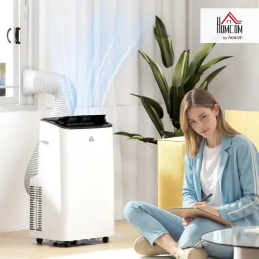 HOMCOM 14000 BTU Portable Air Conditioner Review: strong cooling with smart controls on a budget