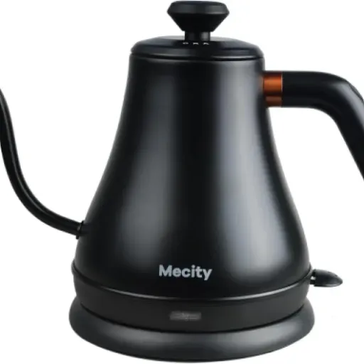 Mecity Electric Gooseneck Kettle Review: compact, quiet, and pour-over friendly