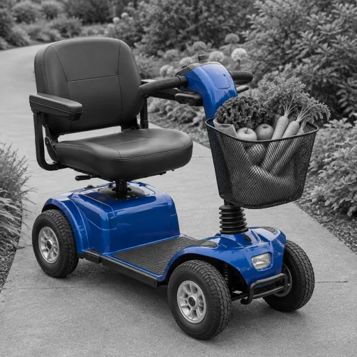 Enhancing Mobility with Scooters Equipped with Baskets