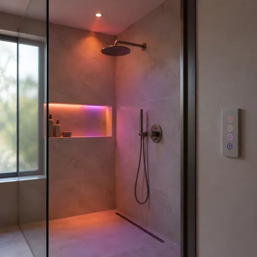 Brighten up your shower with LED lights: a guide to smart lighting in the bathroom