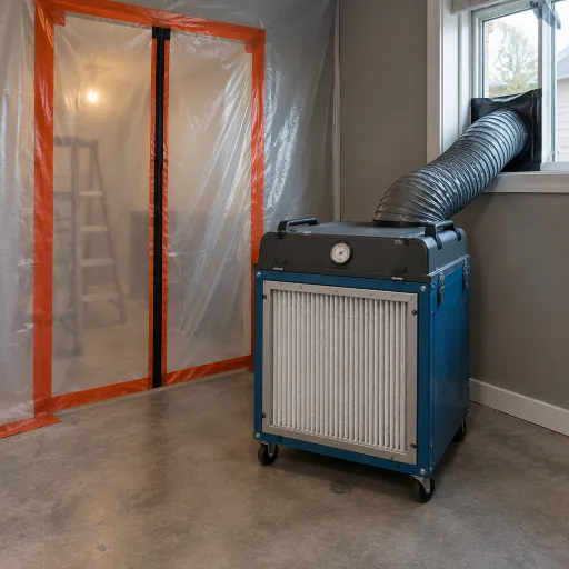 Understanding how a negative pressure machine improves indoor air quality