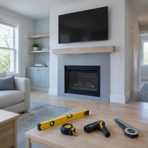 TV above the fireplace: when it works in a renovation, and when it is a heat-and-eye-line mistake