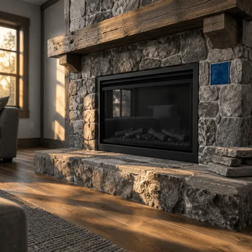 Embrace the Charm of a Rustic Electric Fireplace
