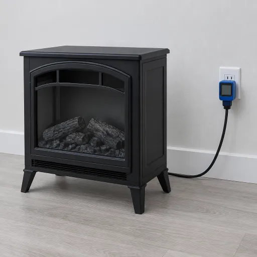 Small electric fireplaces for studios and one-bedrooms that stay under 13 amps on a shared circuit