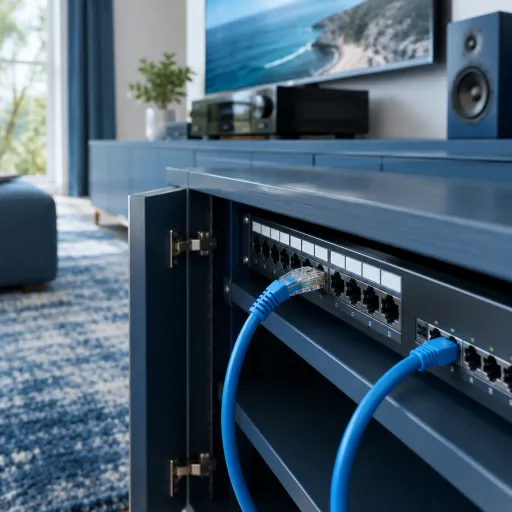 How a cat 6 cable termination diagram secures flawless home theater networking