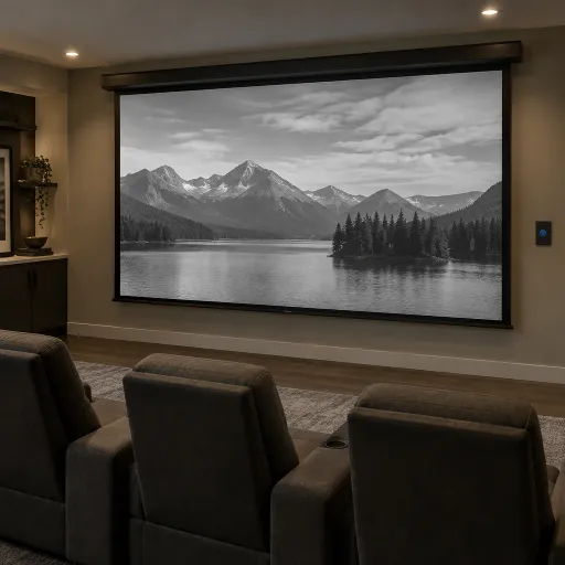 Enhancing Your Home Theater Experience with an Electric Movie Screen