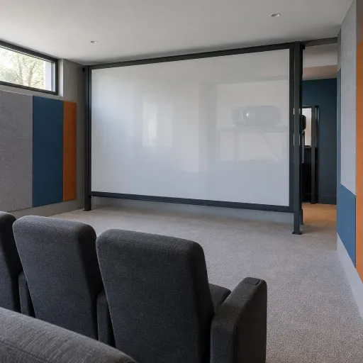 Enhancing Your Home Theater with Back Projection Screens