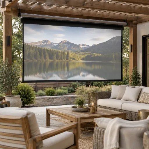 Enhance Your Outdoor Entertainment with Motorized Screens for Patios