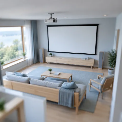 Choosing the Perfect 100-Inch Projection Screen for Your Home Theater