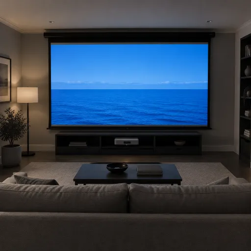 Enhancing Your Home Theater Experience with a Window Projector Screen