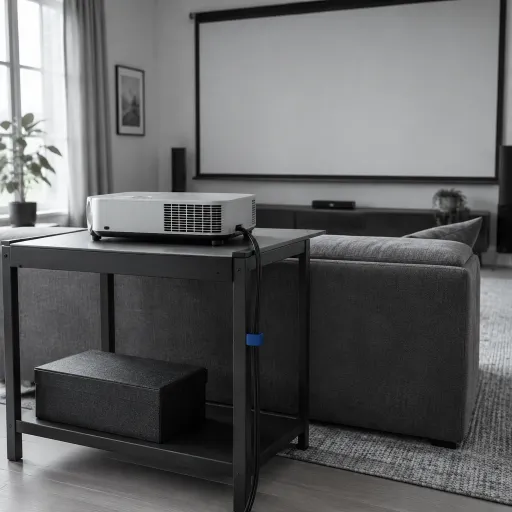 Optimizing Your Home Theater Setup with the Perfect Projector Table