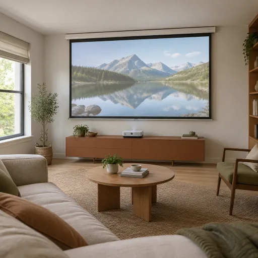 Enhance Your Viewing Experience with an Automatic Projector Screen