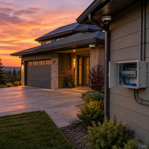 Enhancing Home Security with an 8-Port PoE Switch