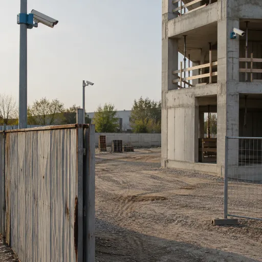 Enhancing Security with Cameras on Construction Sites