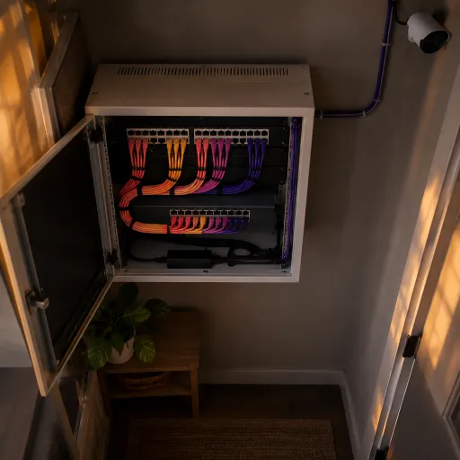 How a cat 6 wiring diagram can strengthen your home security camera network