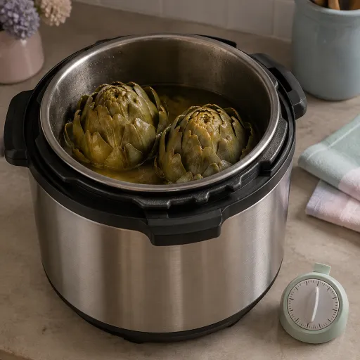 The Perfect Timing for Pressure Cooking Artichokes