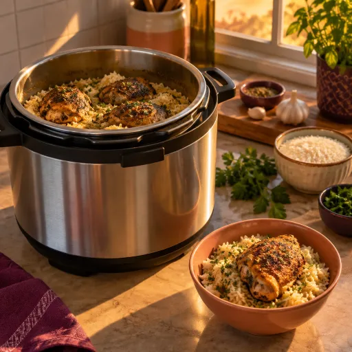 Mastering Instant Pot Chicken Thighs and Rice
