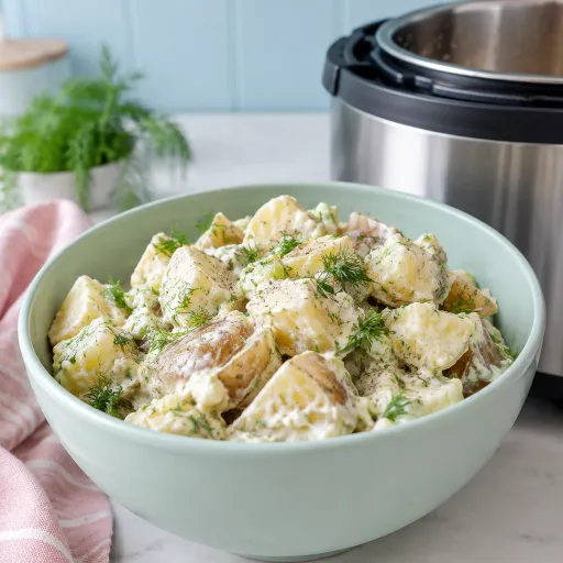 Effortless Potato Salad with an Instant Pot