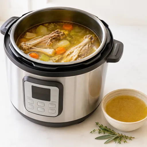 Crafting Perfect Chicken Bone Broth with an Instant Pot