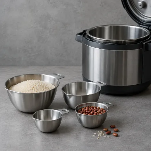 Choosing the right measuring bowls for electric pressure cooker success