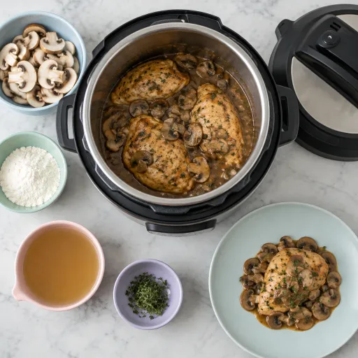 Crafting Perfect Chicken Marsala in Your Instant Pot