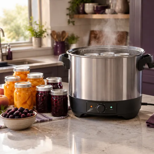 Exploring the Benefits of an Electric Water Bath Canner