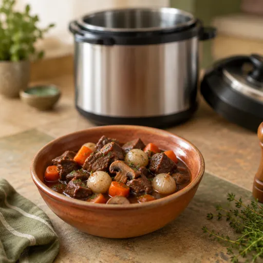 Mastering the Art of Beef Bourguignon with an Instant Pot