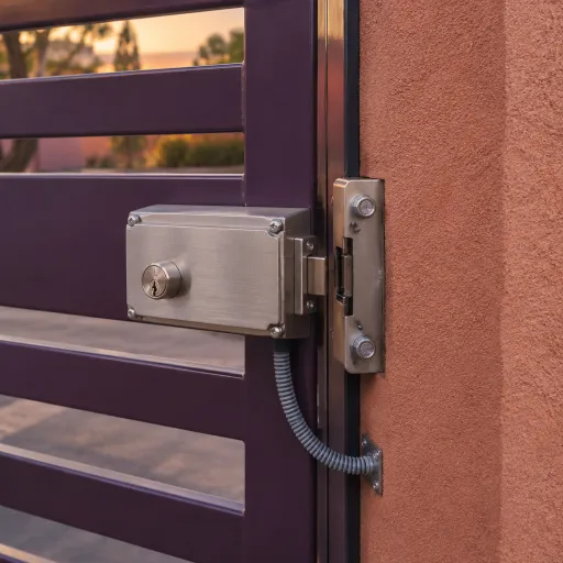 Enhancing Home Security with an Automatic Gate Lock