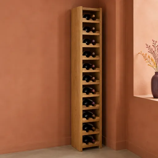 How to choose the right vertical wine shelf for your collection