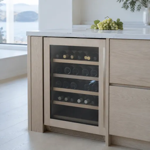Enhance Your Kitchen with a Seamless Wine Fridge