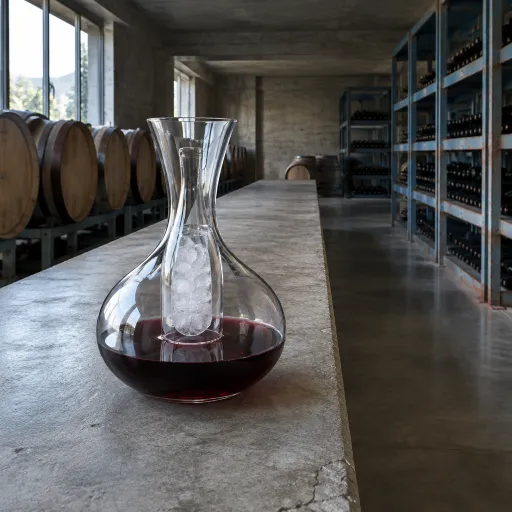 Exploring the Charm of a Vintage Wine Decanter with an Ice Chamber