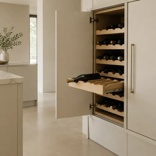 Enhance Your Home with a Built-In Wine Cabinet
