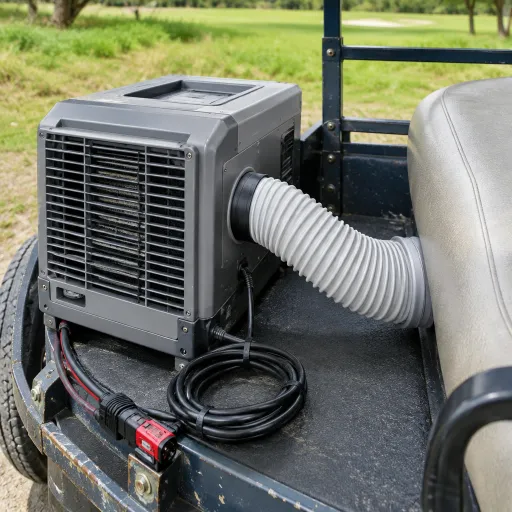 Enhancing Your Golf Cart Experience with Portable Air Conditioning