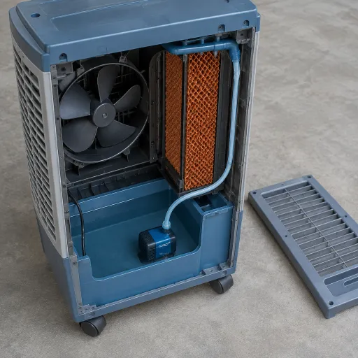How an evaporative cooler pump shapes portable air comfort