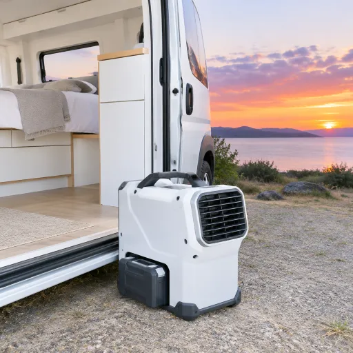 Battery operated AC solutions for true portability and powerful cooling