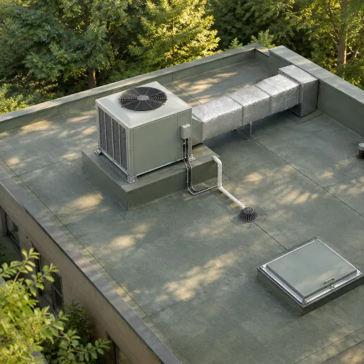 The Benefits and Considerations of Roof-Mounted Air Conditioners