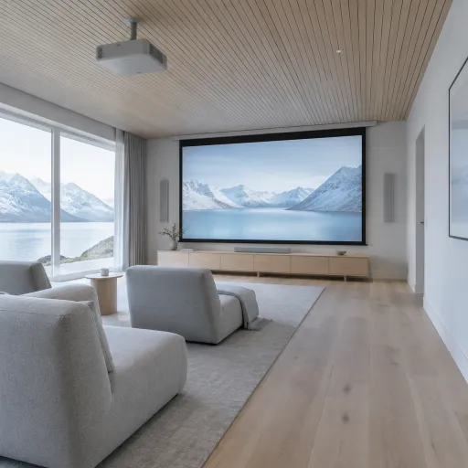 Enhance Your Home Theater Experience with a Retractable Movie Screen