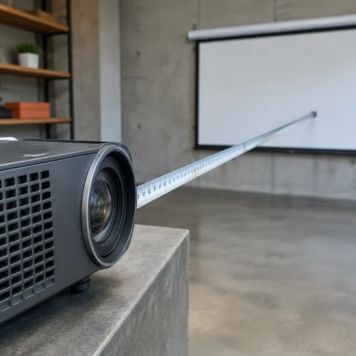 Throw ratio explained: how to size any projector to any room