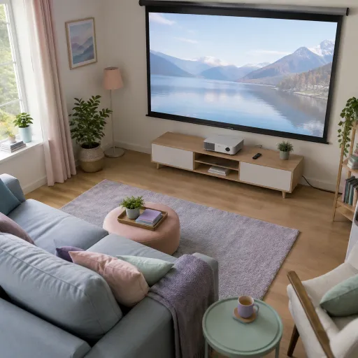 Enhancing Your Entertainment Space with a Home Theater Projector and Screen