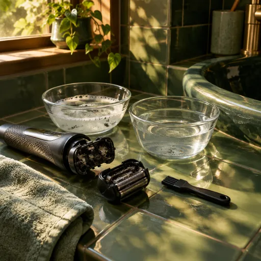 Cleaning Solution vs Soap and Water: What Actually Dissolves the Gunk Inside Your Shaver