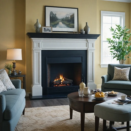 Enhance Your Home with a Stylish Black Electric Fireplace Mantel