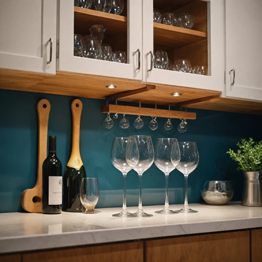 Enhance Your Space with an Under-Cabinet Wine Glass Holder